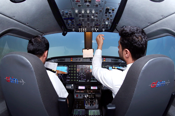 Alsim ALX jet simulator for MCC training