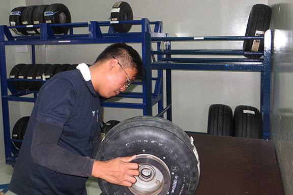 Aircraft parts stores